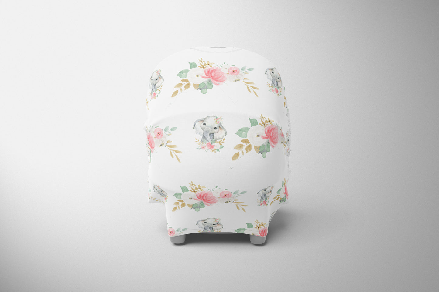 Ellie Floral Car Chair Cover image 0