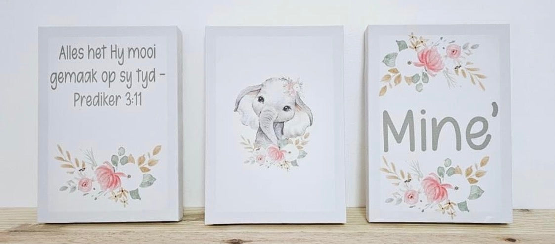 Ellie Floral Canvas