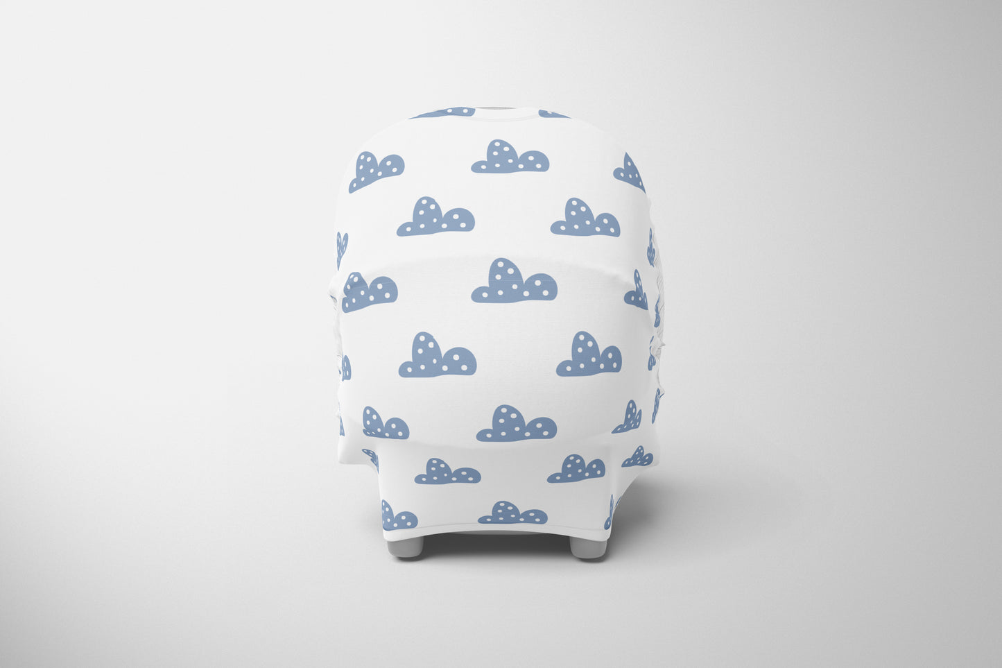 Cloud Rainblue Car Chair Cover image 0