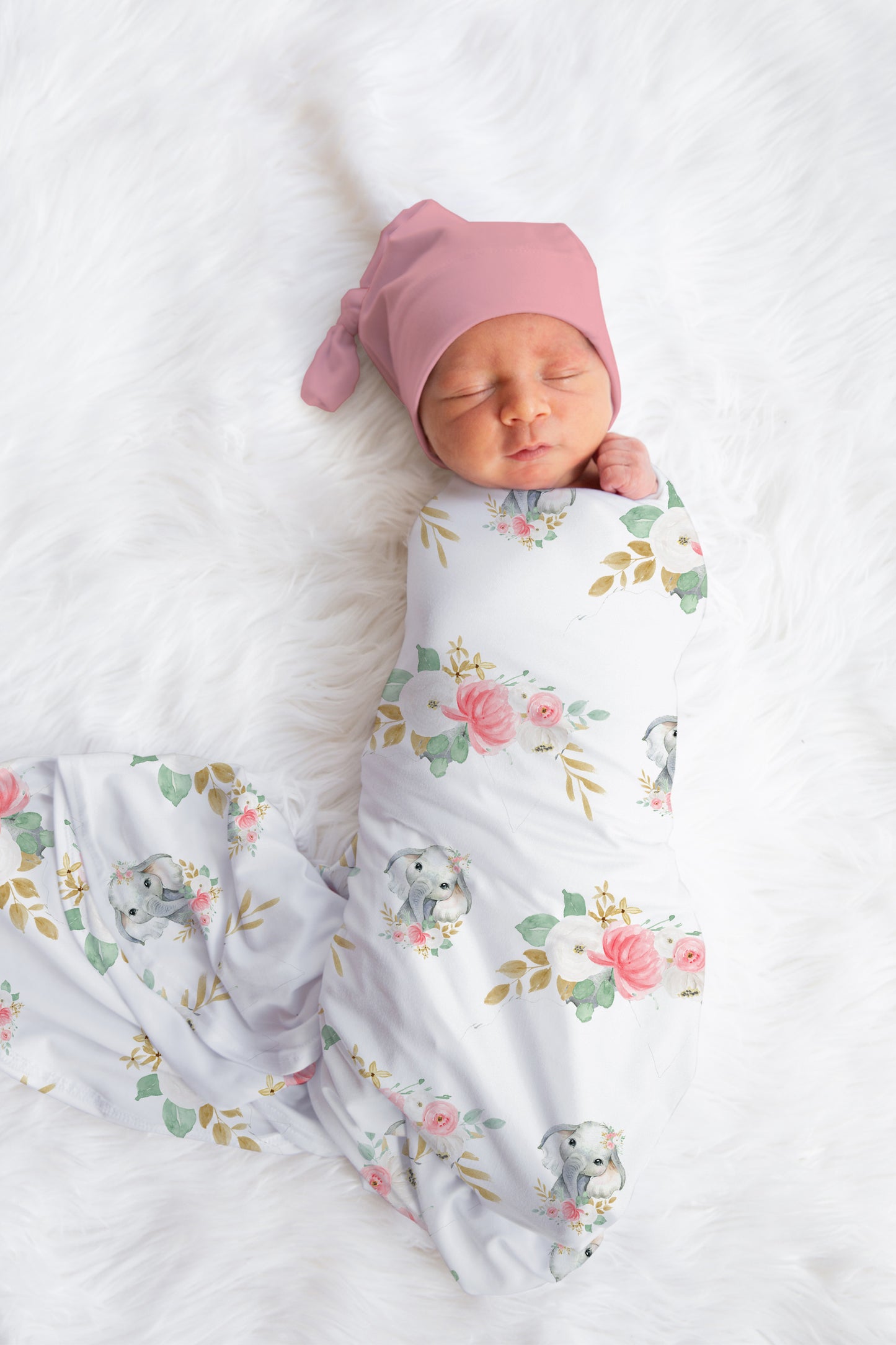 Ellie Floral Swaddle image 1