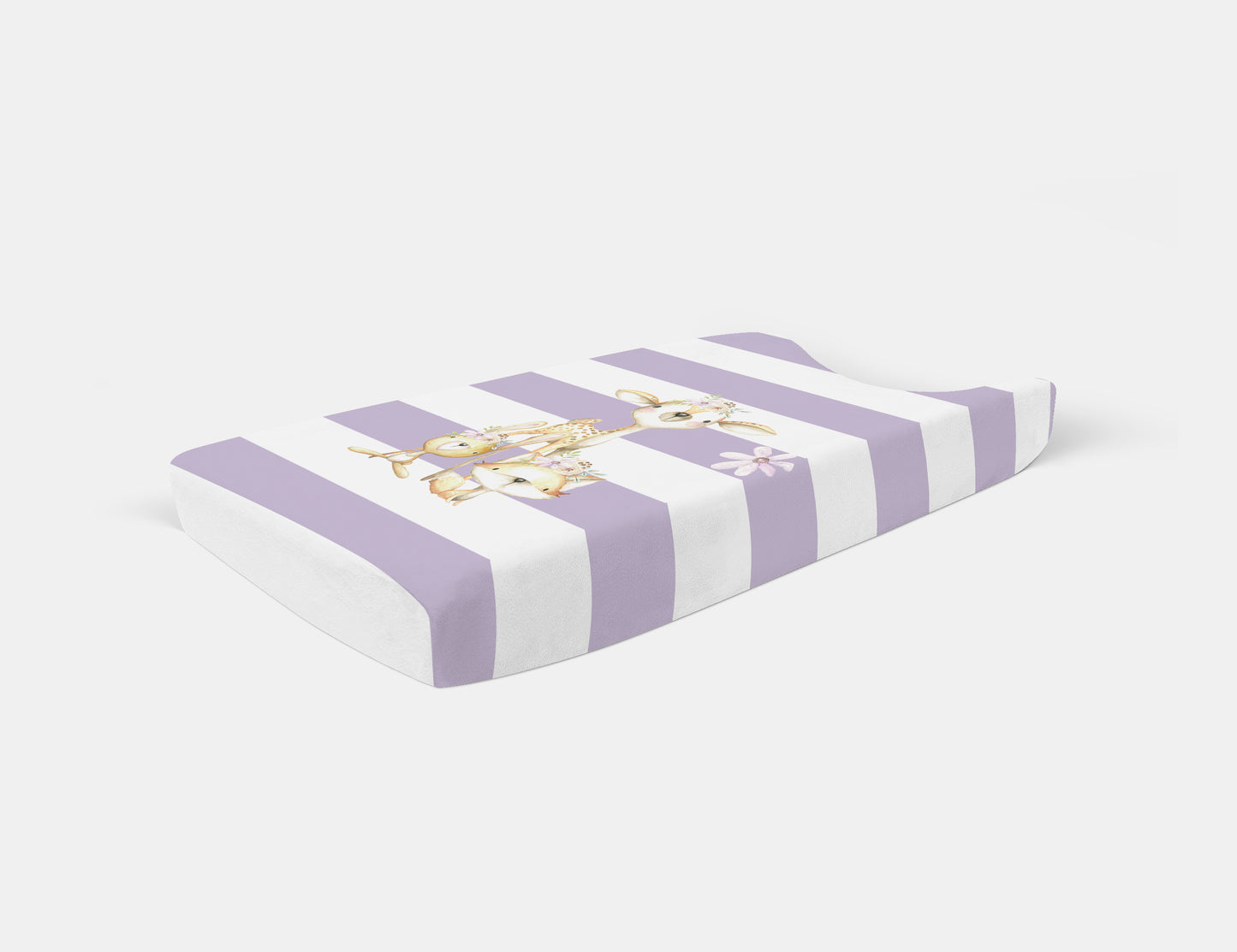 Lush Lavender Changing Mat Cover image 0