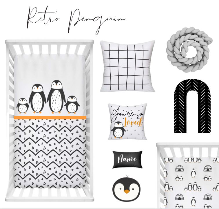 Family Fun Geometric Penguin image 0