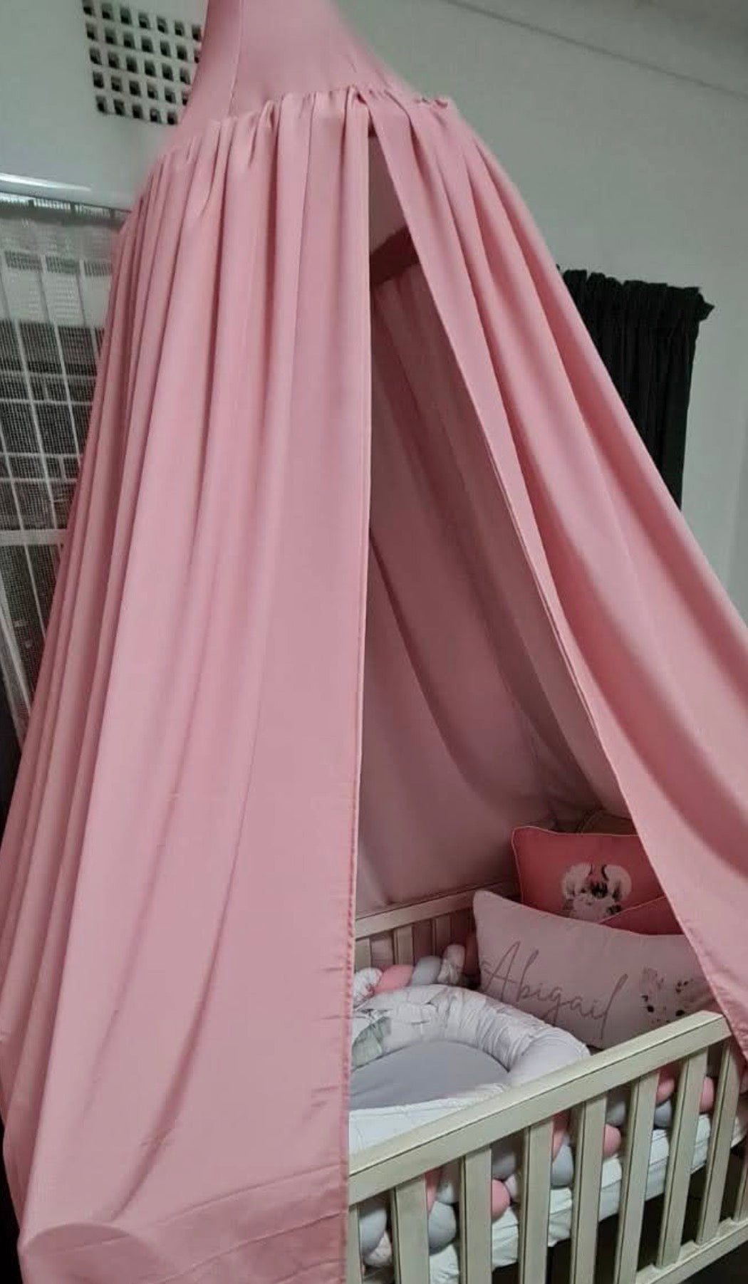 Peach Cot Canopy