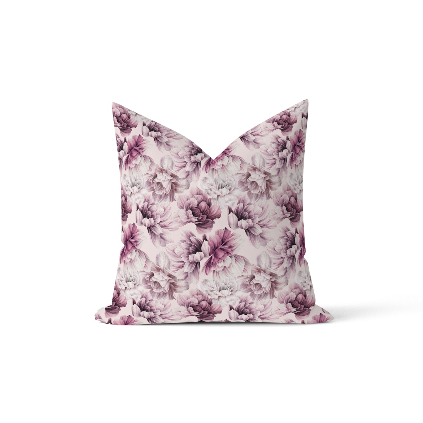 Mauve Peony Pillow image 0