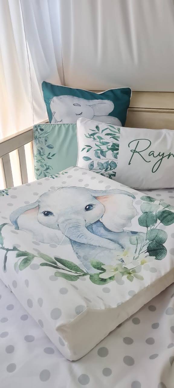elephant leaf baby bedding