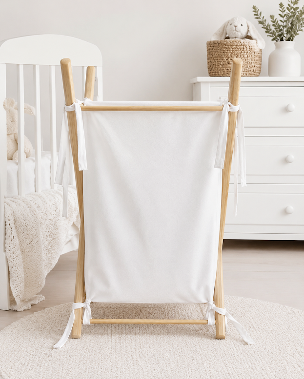 nursery bedroom laundry basket 