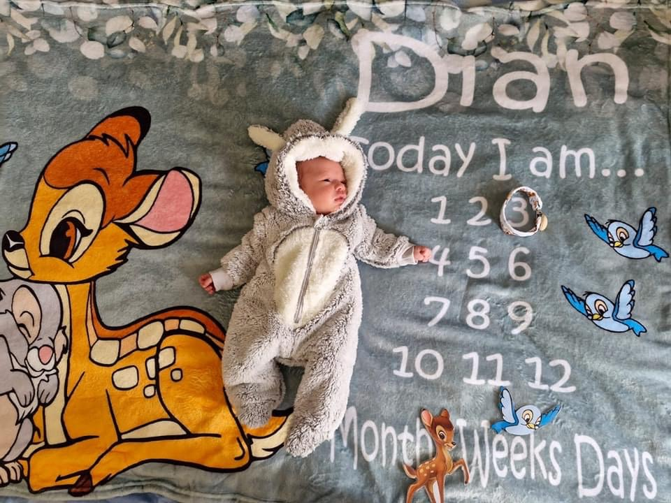 Fleece blanket baby 