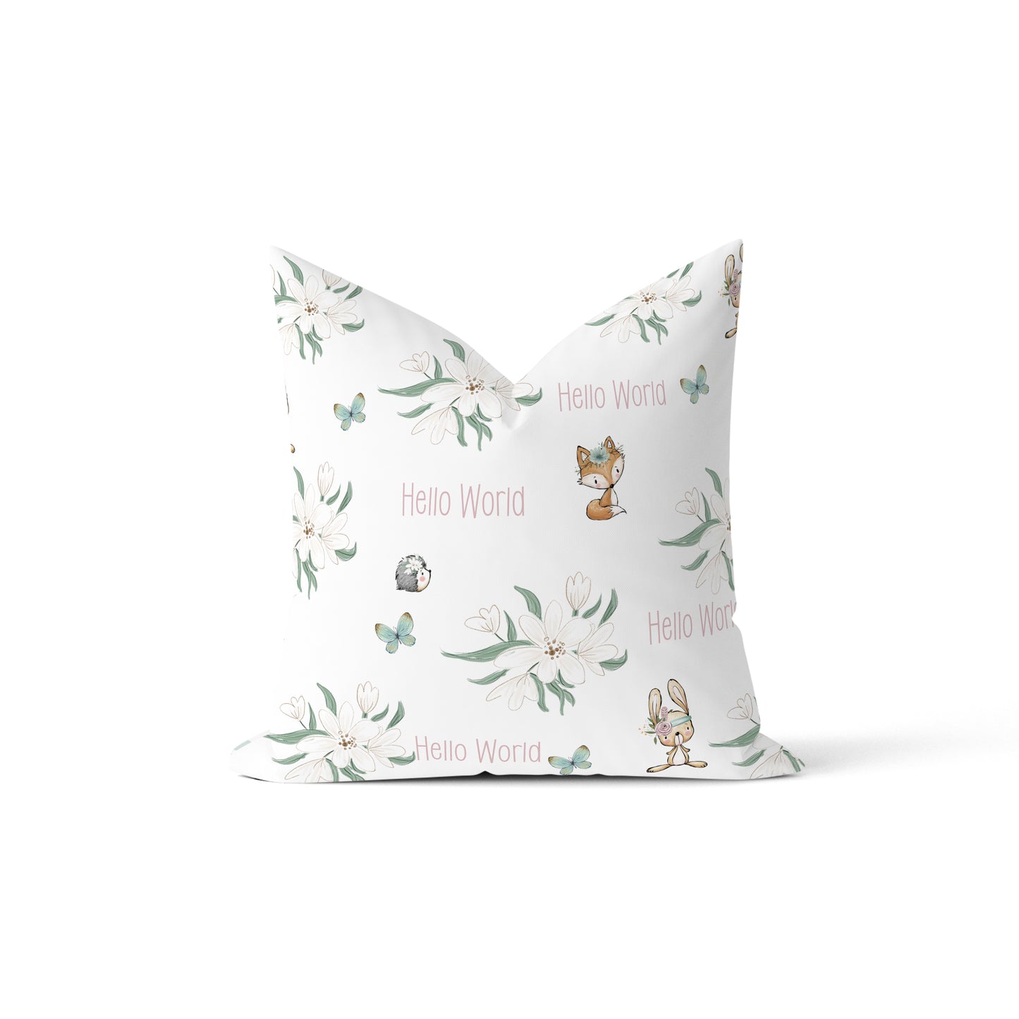Whimsical Woodlands Safari Pillow image 0