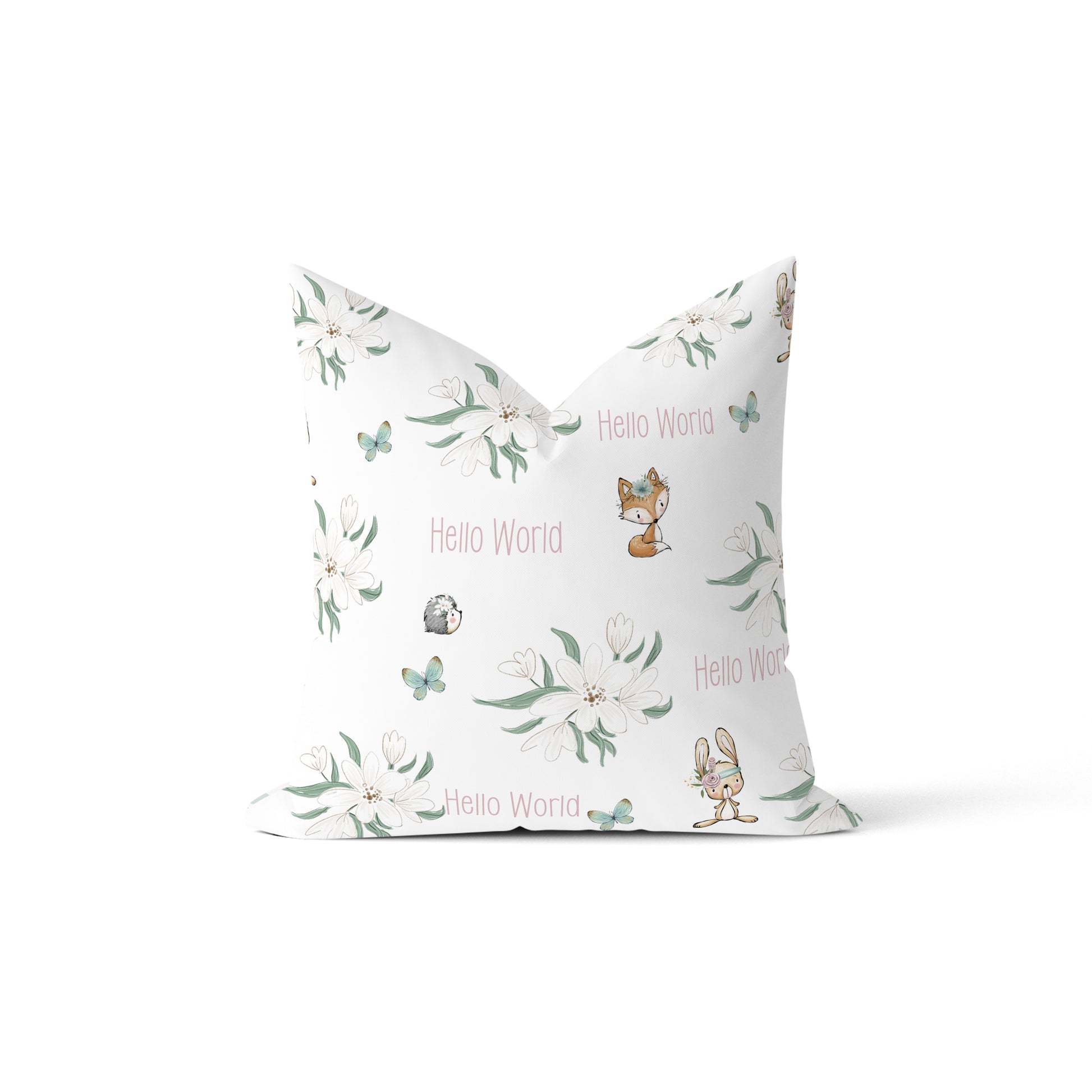 Whimsical Woodlands Safari Pillow image 0