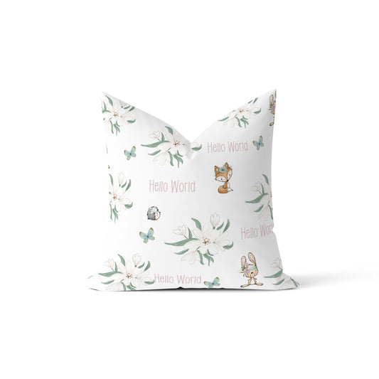 Whimsical Woodlands Safari Pillow image 0