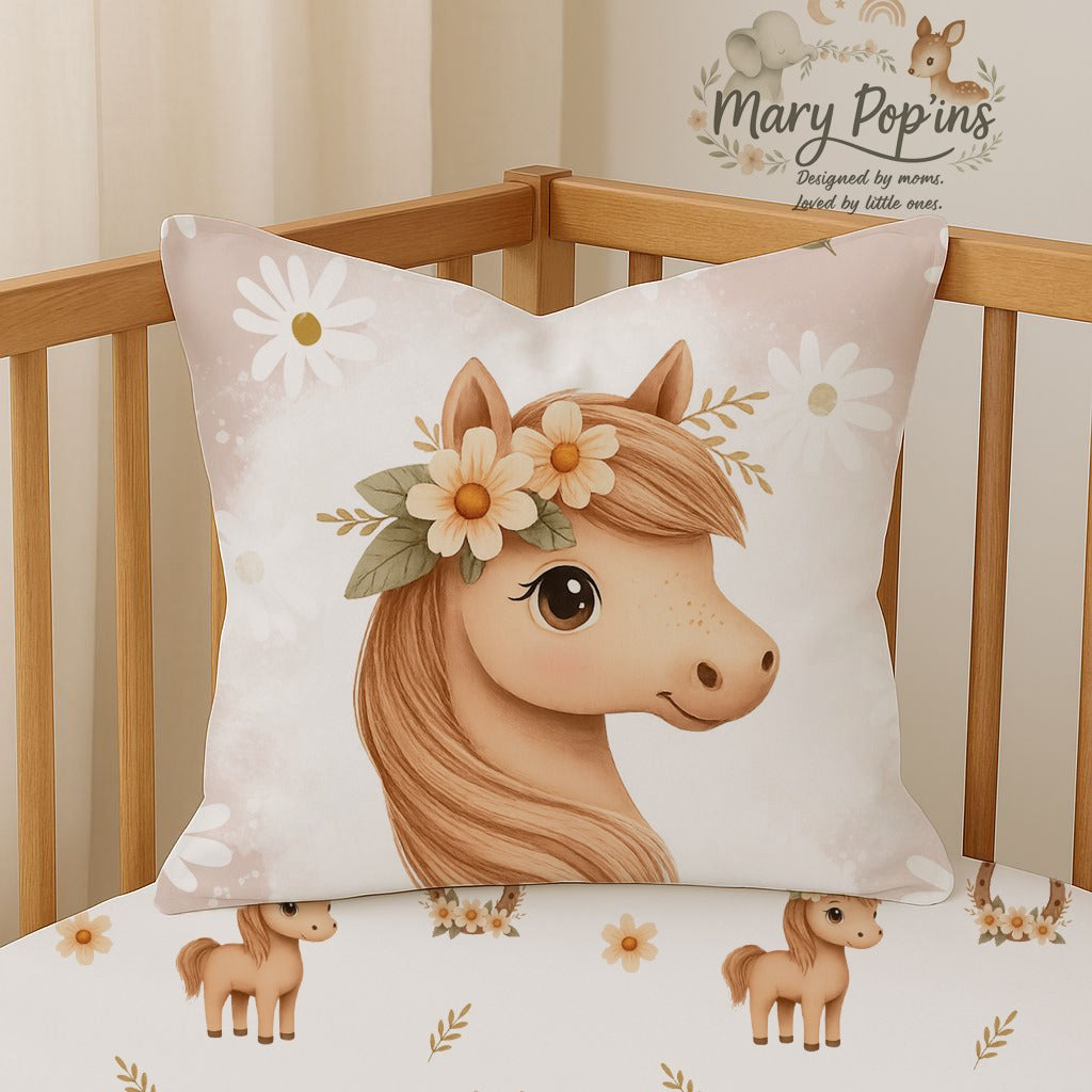 Horsey Blossom Pillow Scatter image 0