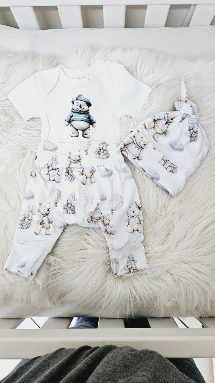 Baby Blue Sketch Winnie Hospital Kits