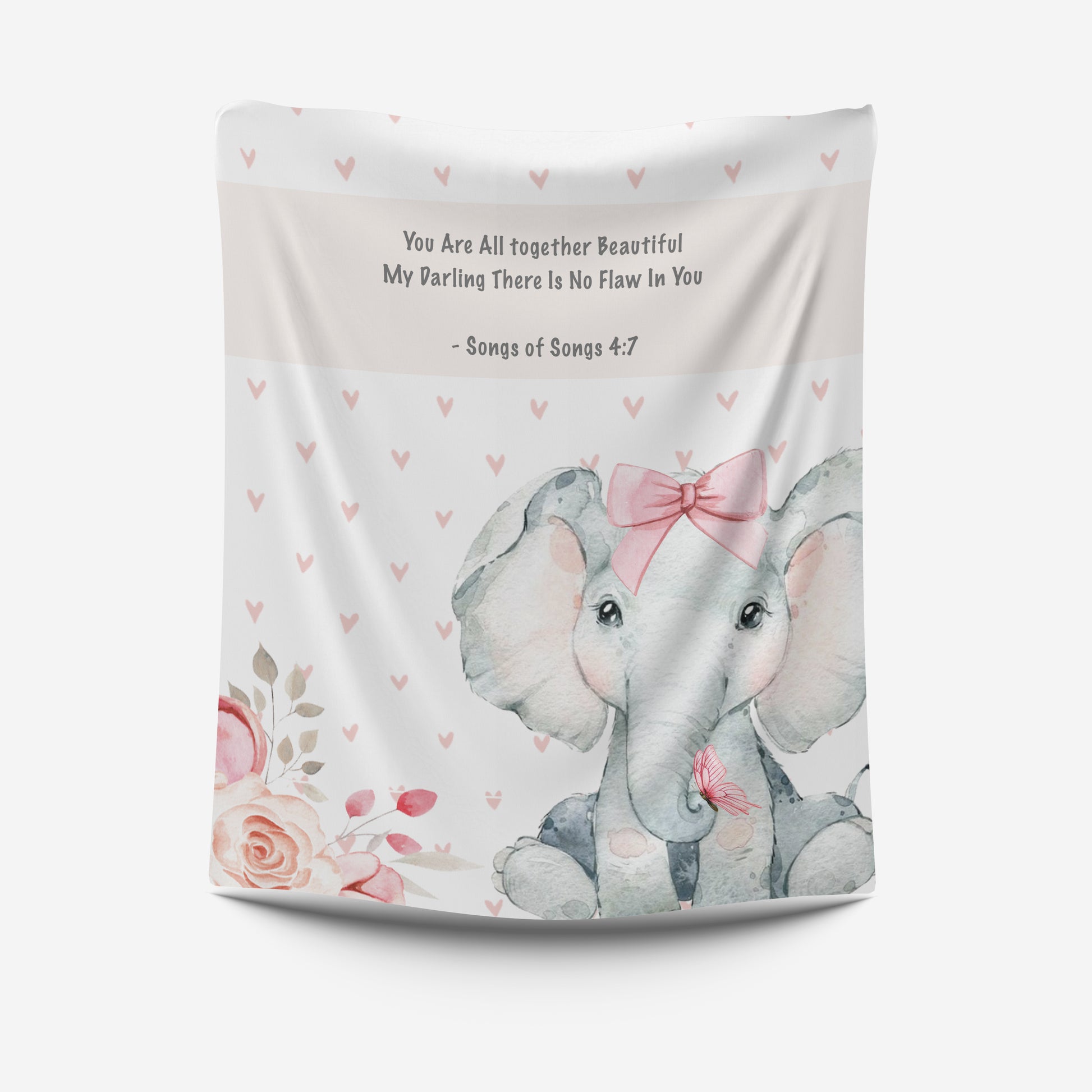 Just Peachy Ellie Fleece Blanket image 0