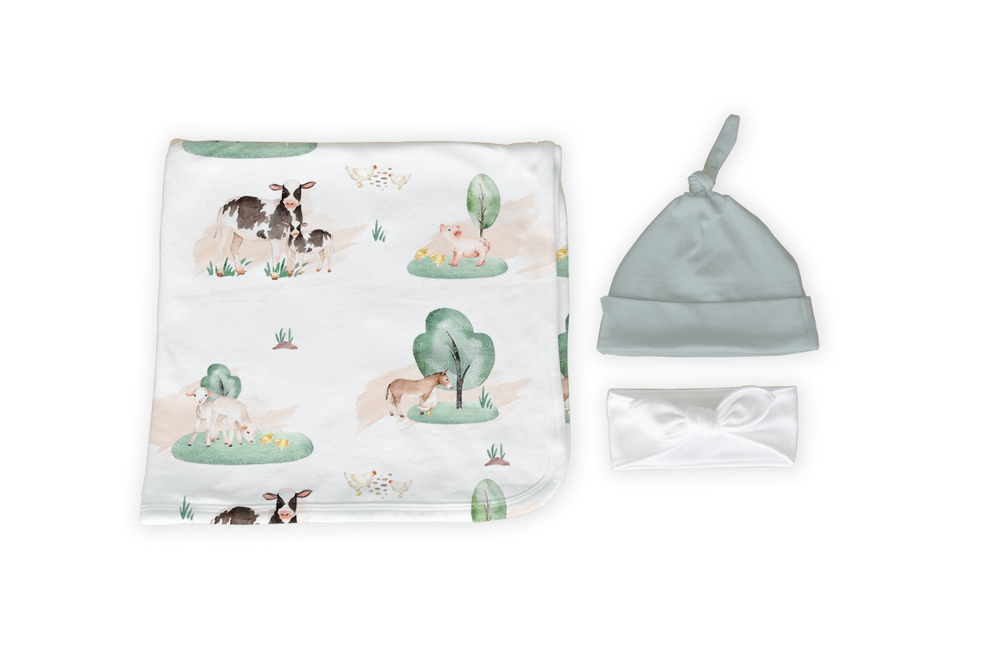 Farmer Fox Swaddle Set image 0