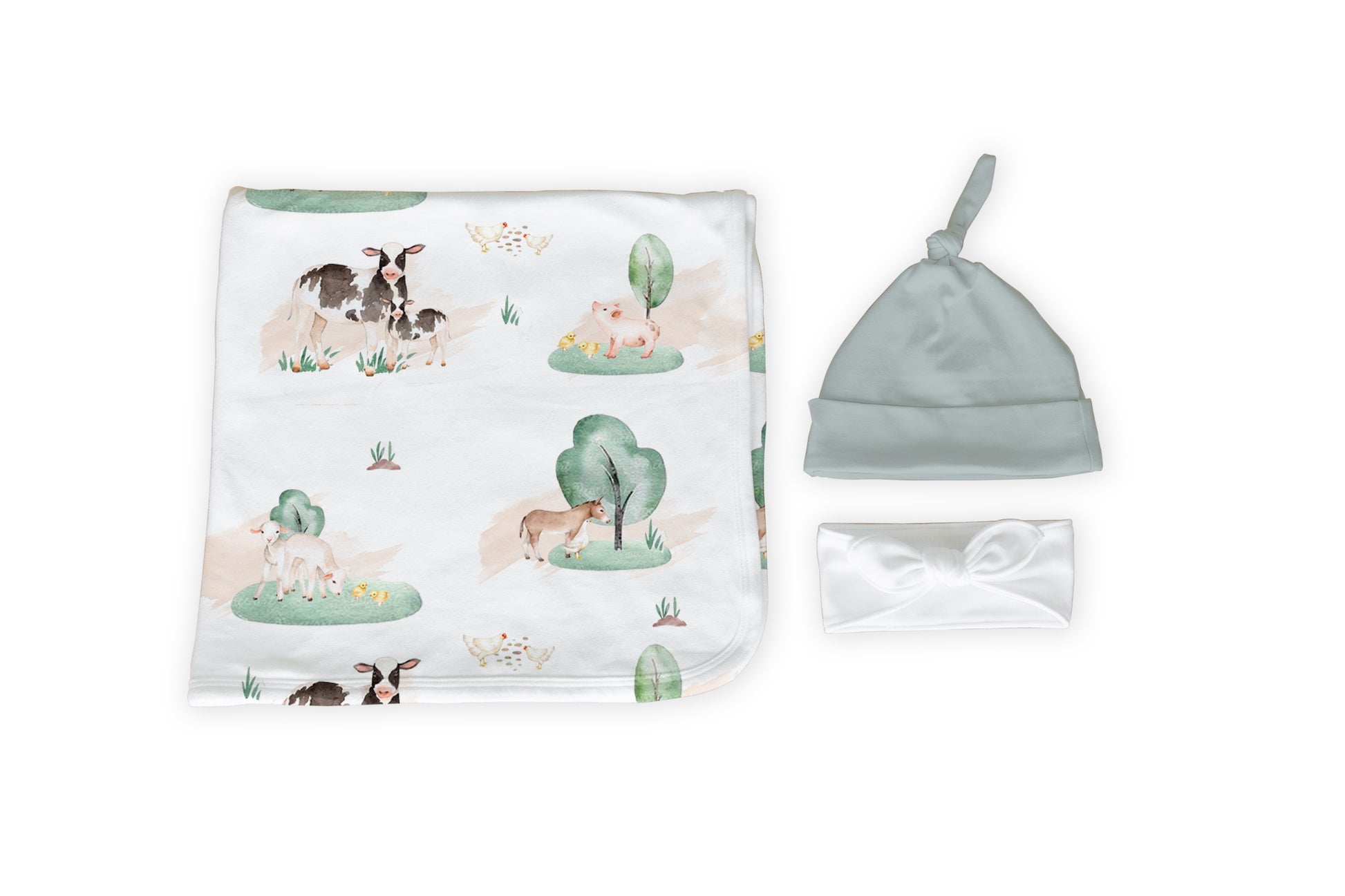 Farmer Fox Swaddle Set image 0