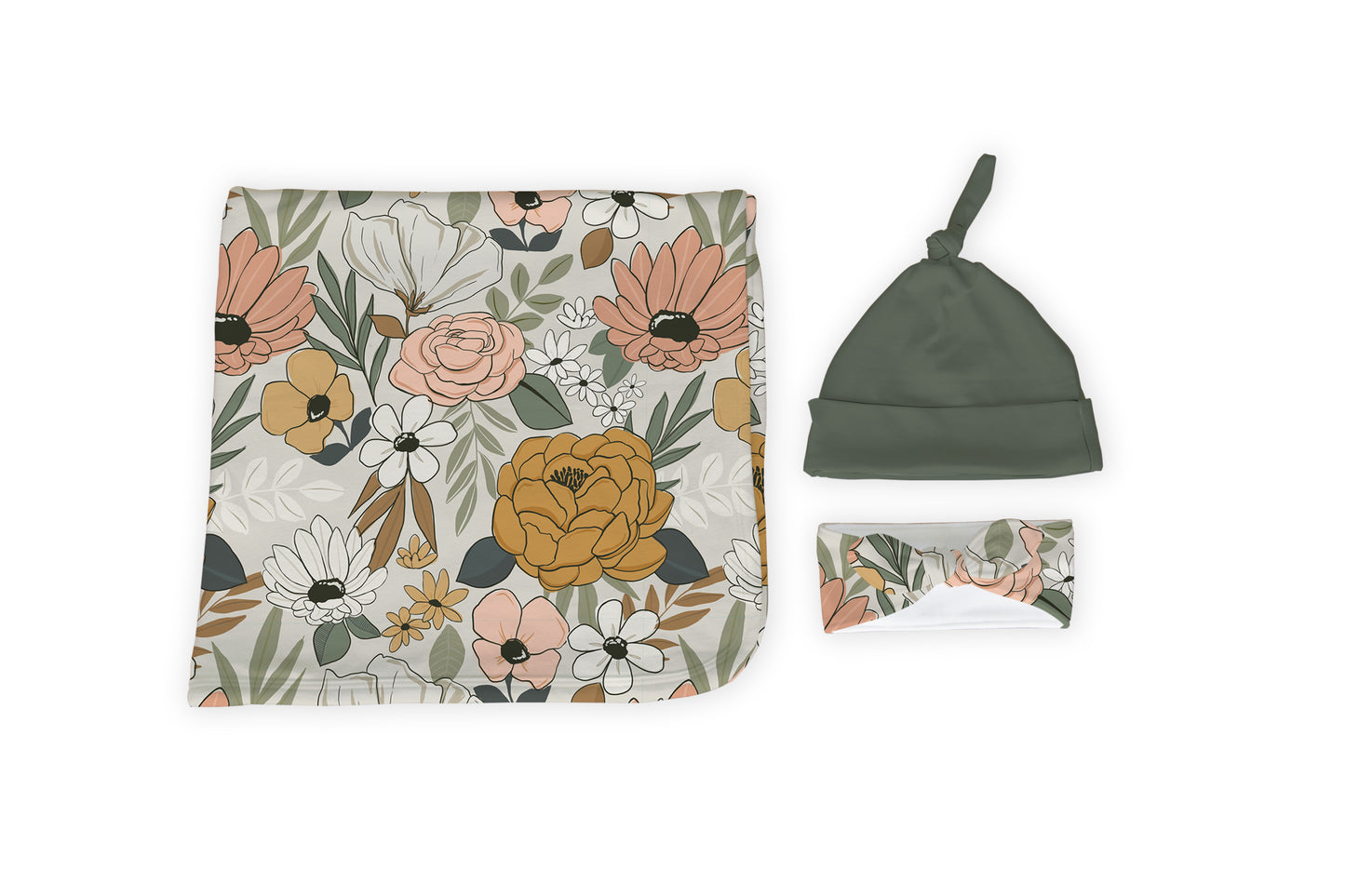 Vintage Poppy Swaddle image 0