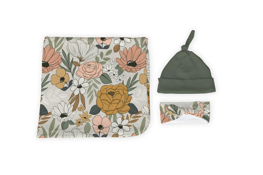 Vintage Poppy Swaddle image 0
