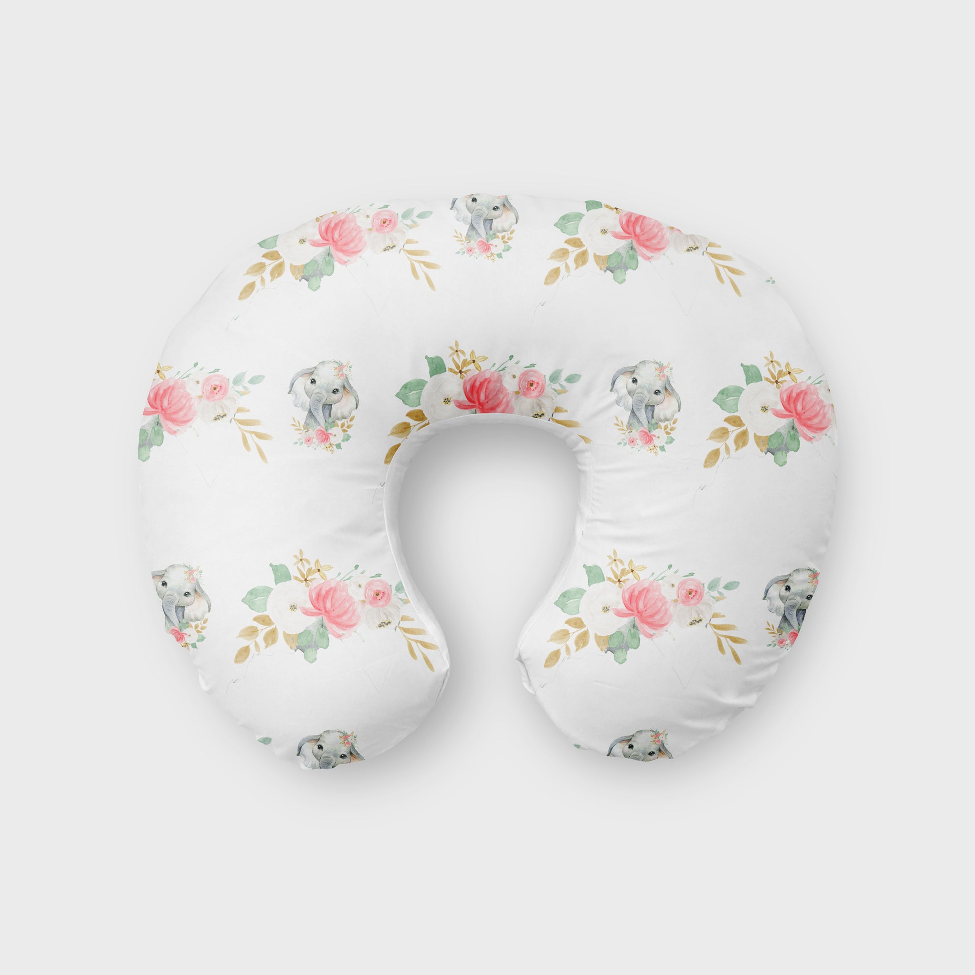 Ellie Floral Boppy Pillow image 0