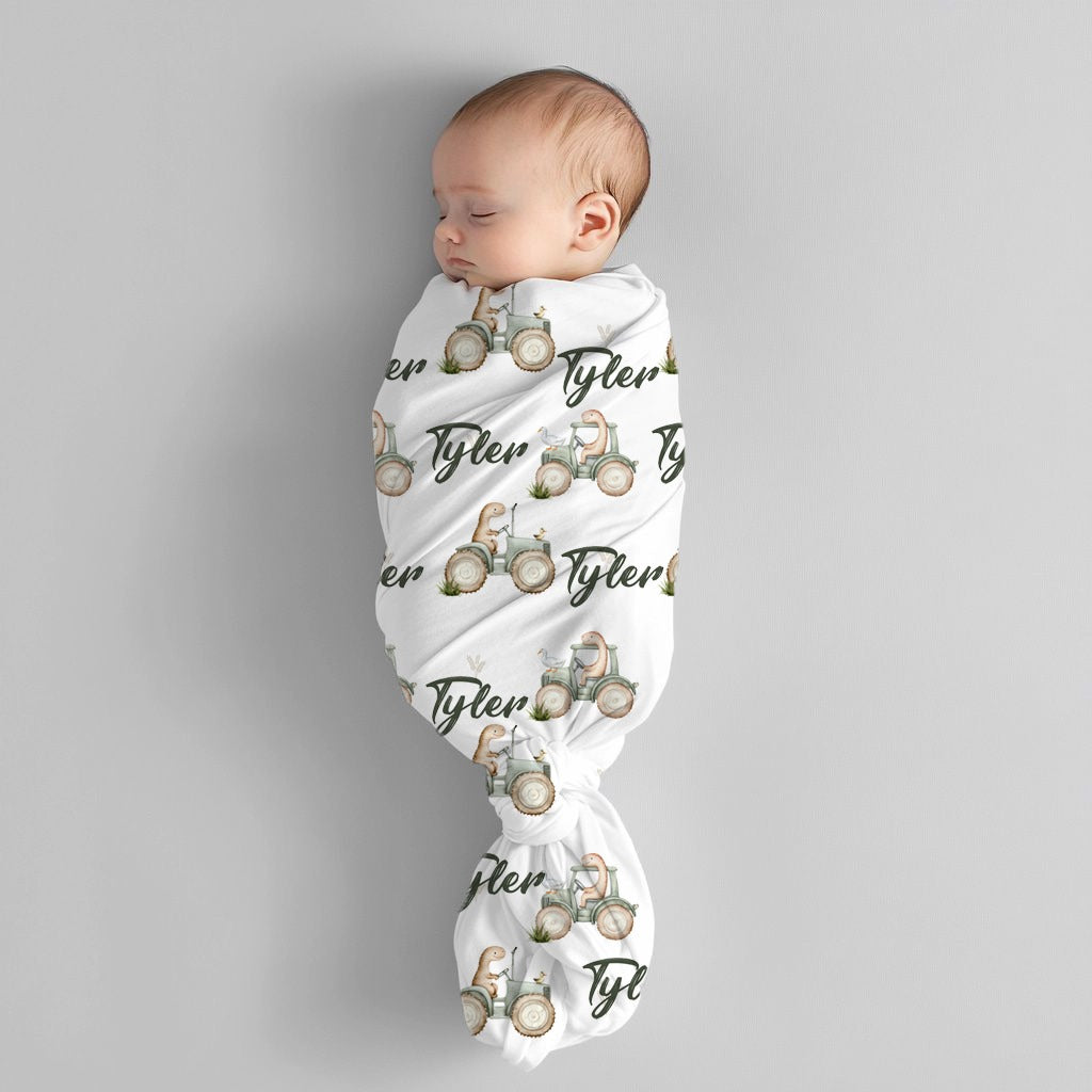 Dino Tails Swaddle set image 1