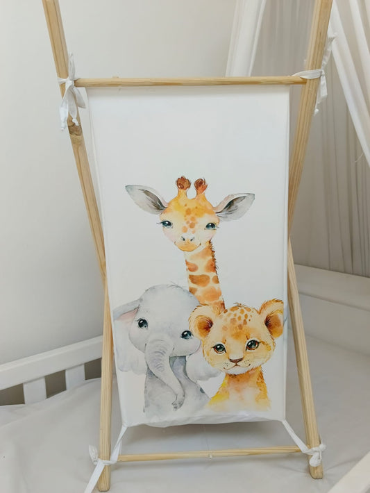 Basic Safari Laundry Basket