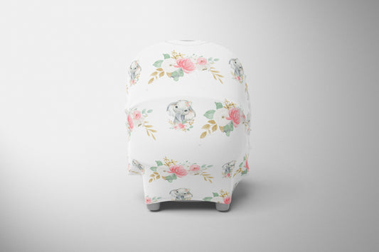 Ellie Floral Car Chair Cover image 0