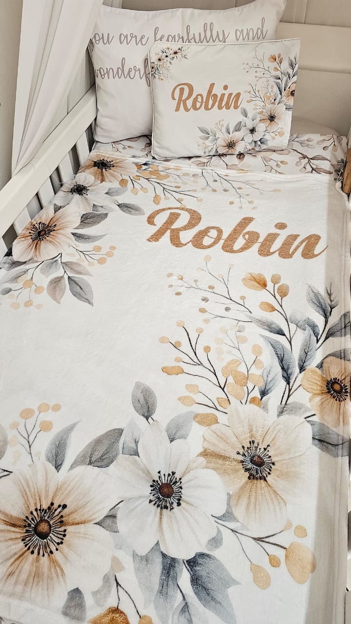 Serene Vanilla Blossom Collection   Big Bedding 2 image 2