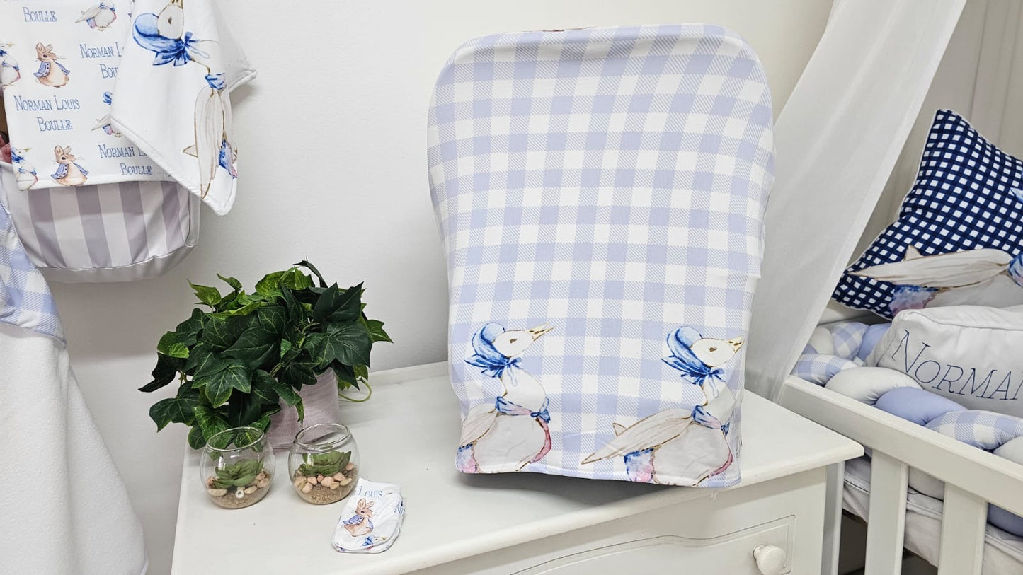 Blue Peter Rabbit and Friends Car Chair Cover