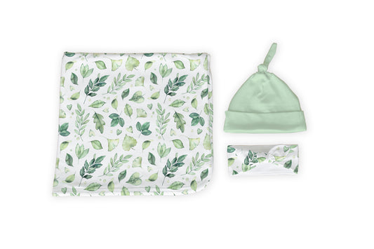 Leafy Love Swaddle image 0