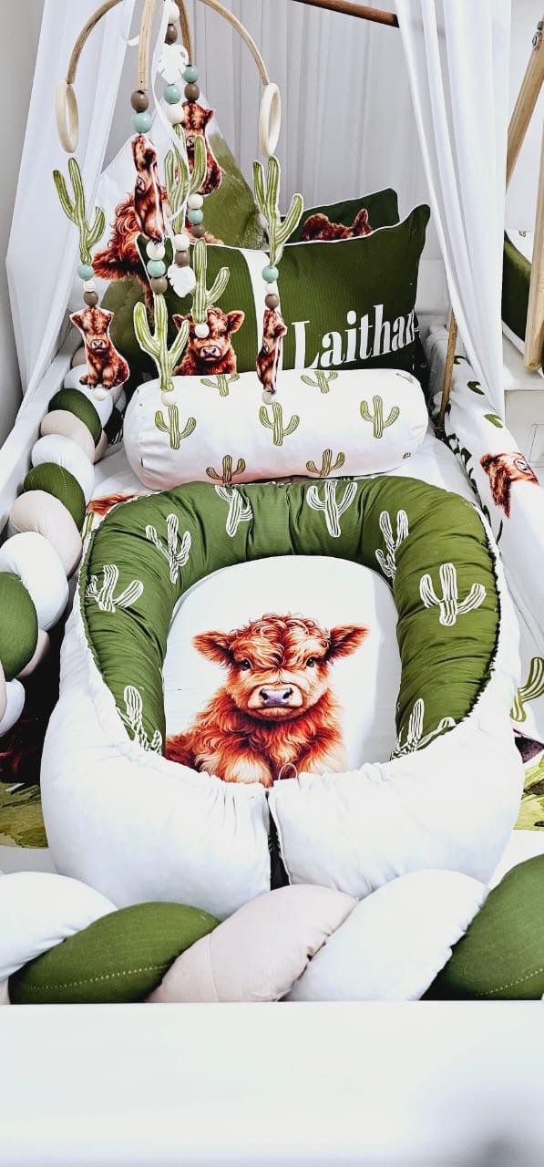 Olive Cactus Highlands Cow