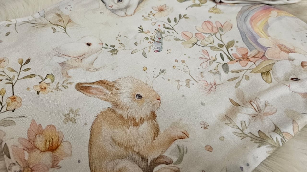 Rainbow Bunny Swaddle image 1