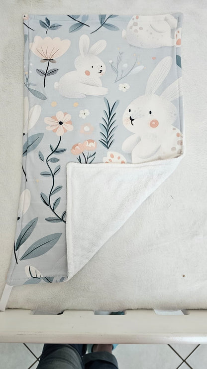 Blue Lily Bunny Swaddle image 5