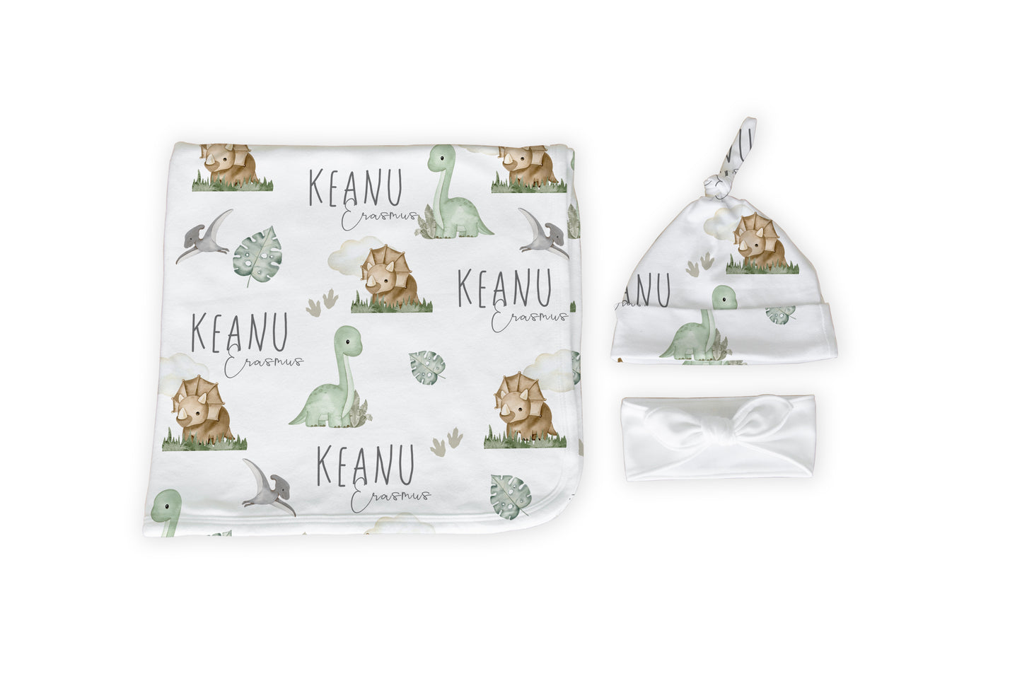Dino Dash Swaddle Set image 0
