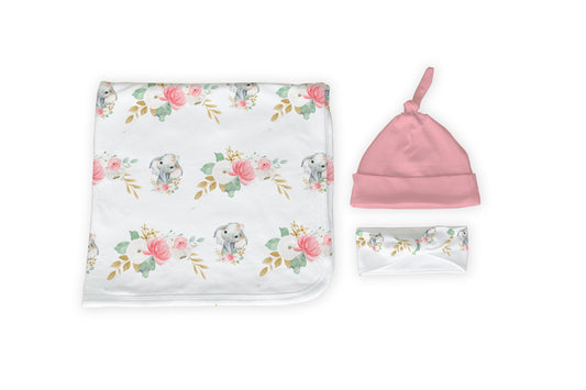 Ellie Floral Swaddle image 0