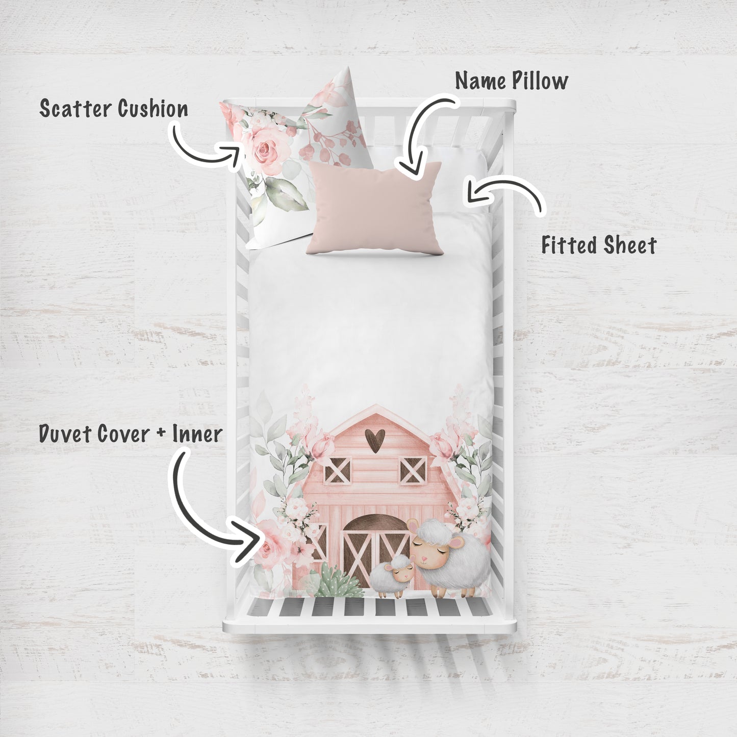 Pink Sleepy Sheep Combo Deals image 1