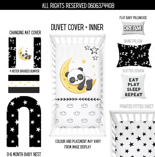 Sleepy Moon Panda Bear image 0