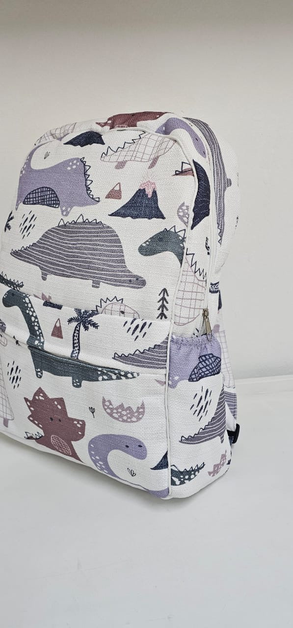 Neutral Dino Hospital Bag(Backpack)