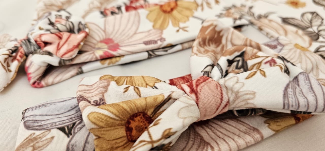 Vintage Floral Swaddle Set