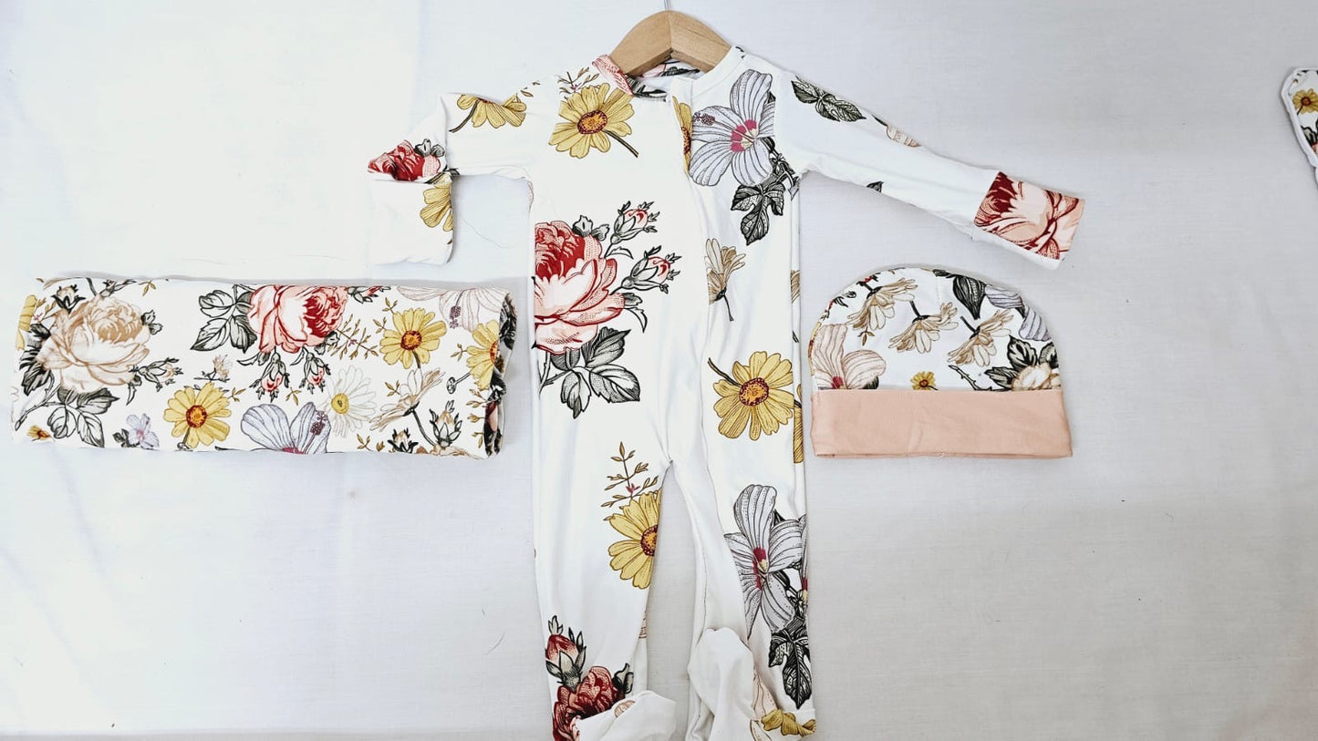 Vintage Boho Floral Hospital Kits