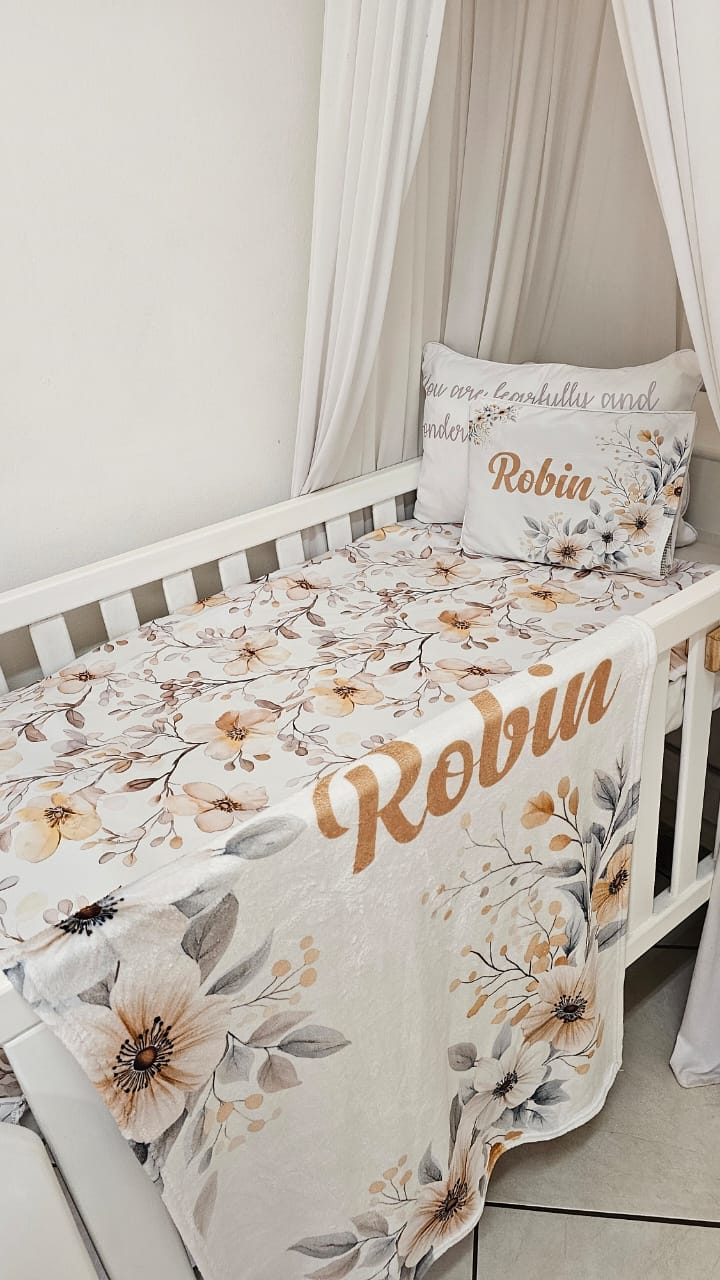 Serene Vanilla Blossom Collection   Big Bedding 2 image 3