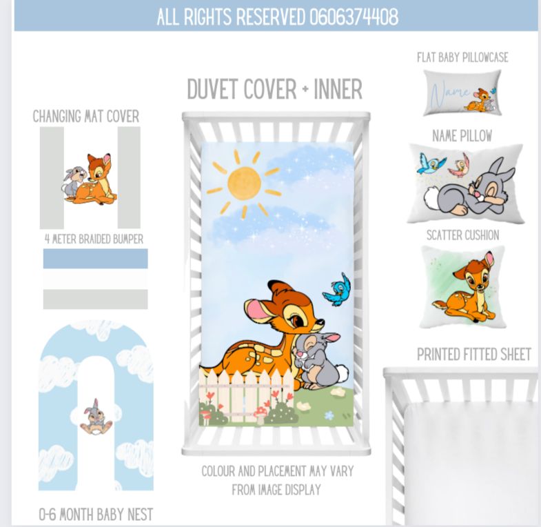 Sunshine Fields Thumper & Bambi (Deer & Bunny) image 0