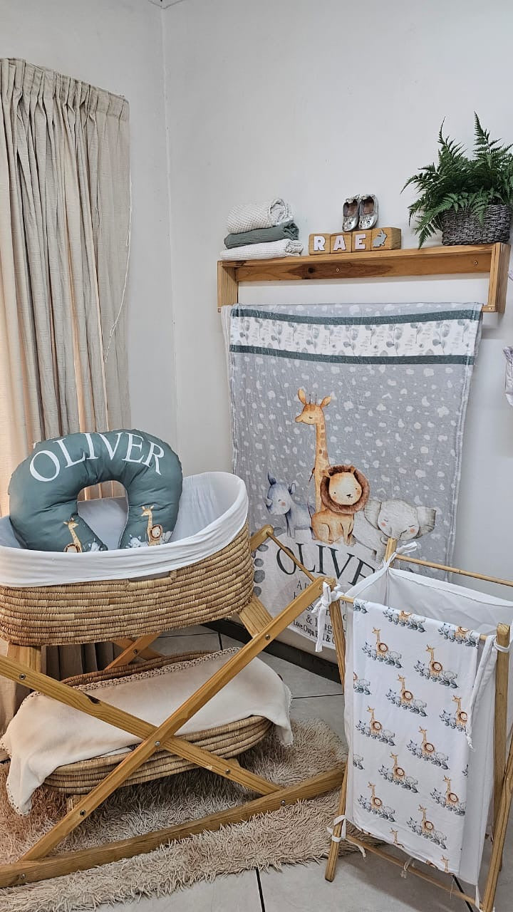 Sweet Soft Safari  Fleece Blanket