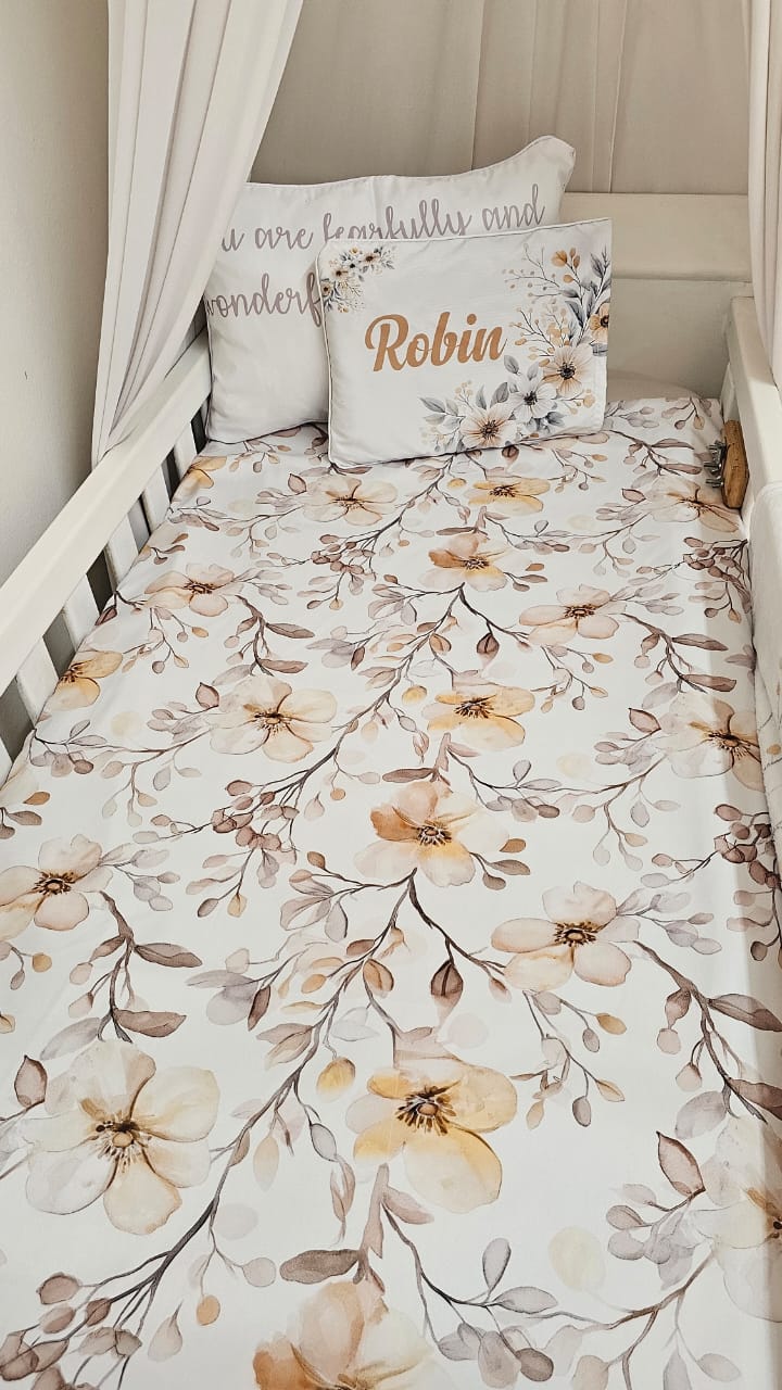 Serene Vanilla Blossom Collection   Big Bedding 2 image 1