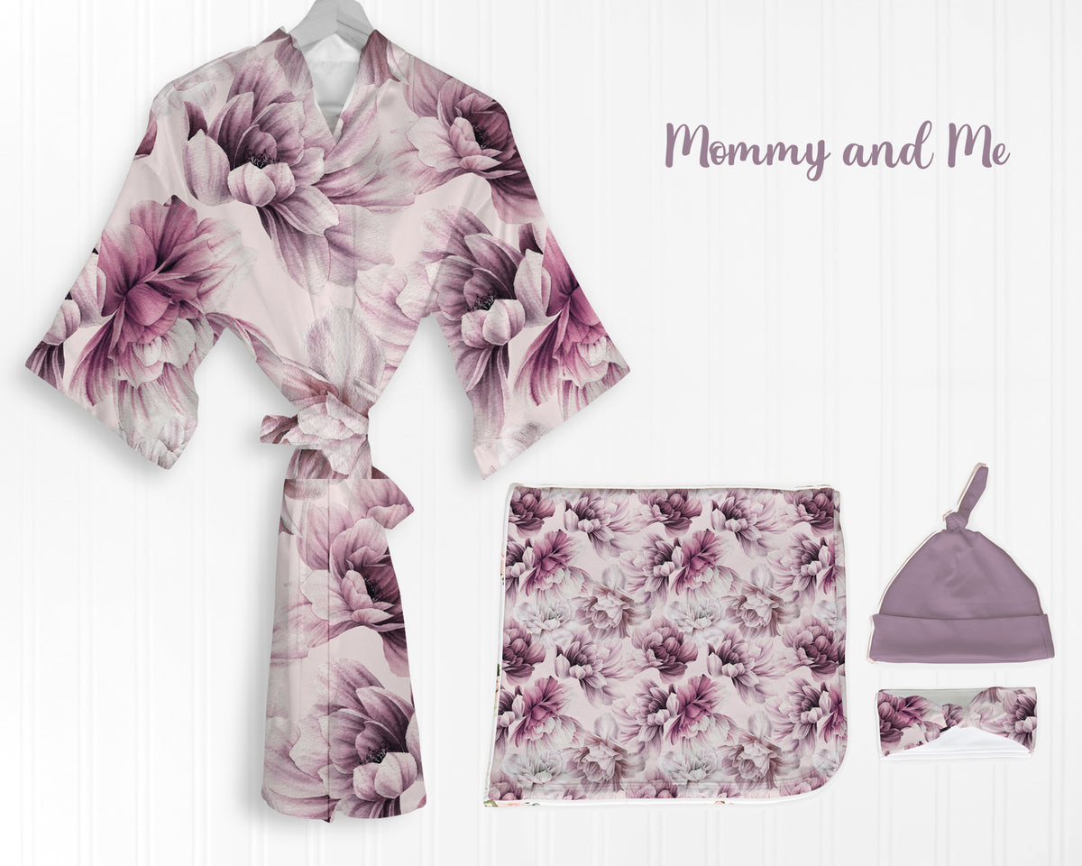 Mauve Peony Hospital Sets image 0