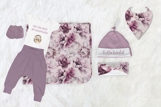 Mauve Peony Hedgehog Hospital Kits image 0