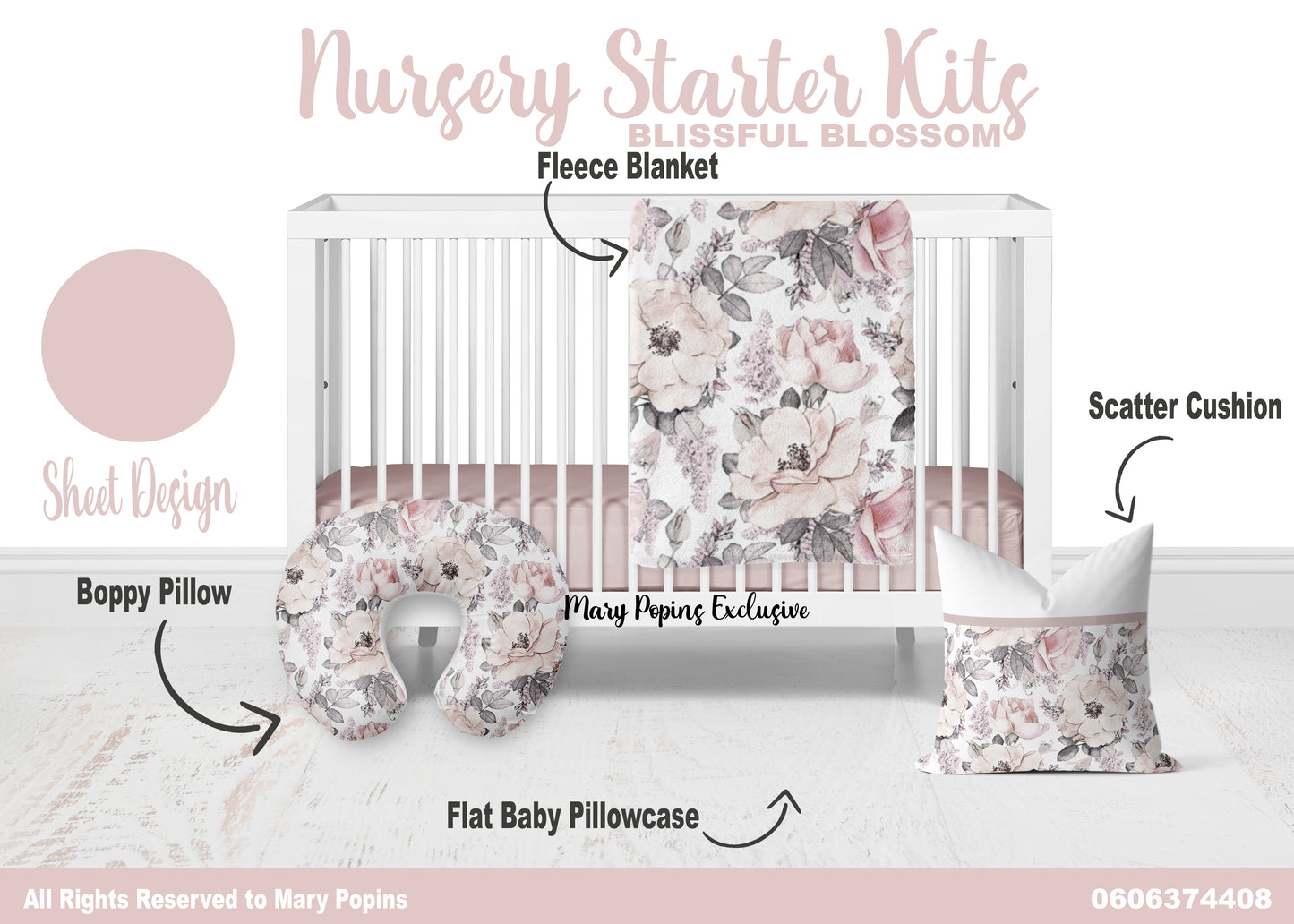 Blissful Blossom Nursery Kit image 0