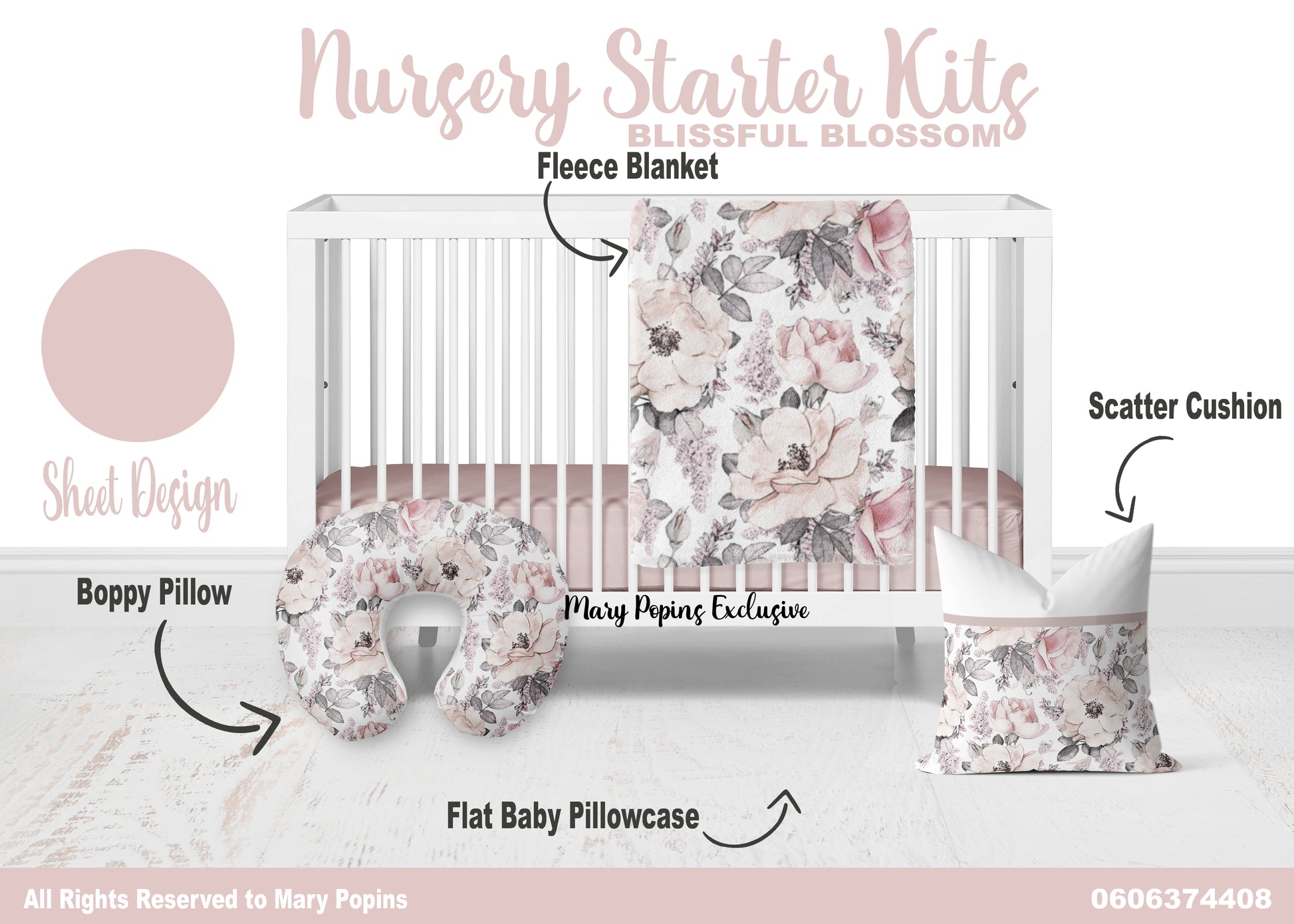 Blissful Blossom Nursery Kit image 0