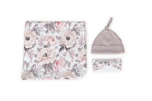 Blissful Blossom Swaddle Set image 0