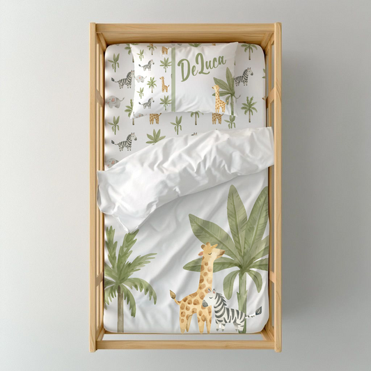 Safari Serenity Collection Baby Duvet Cover image 0