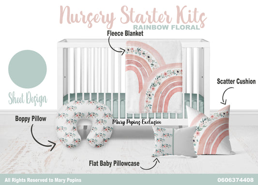 Rainbow Floral Nursery Starter Kit image 0