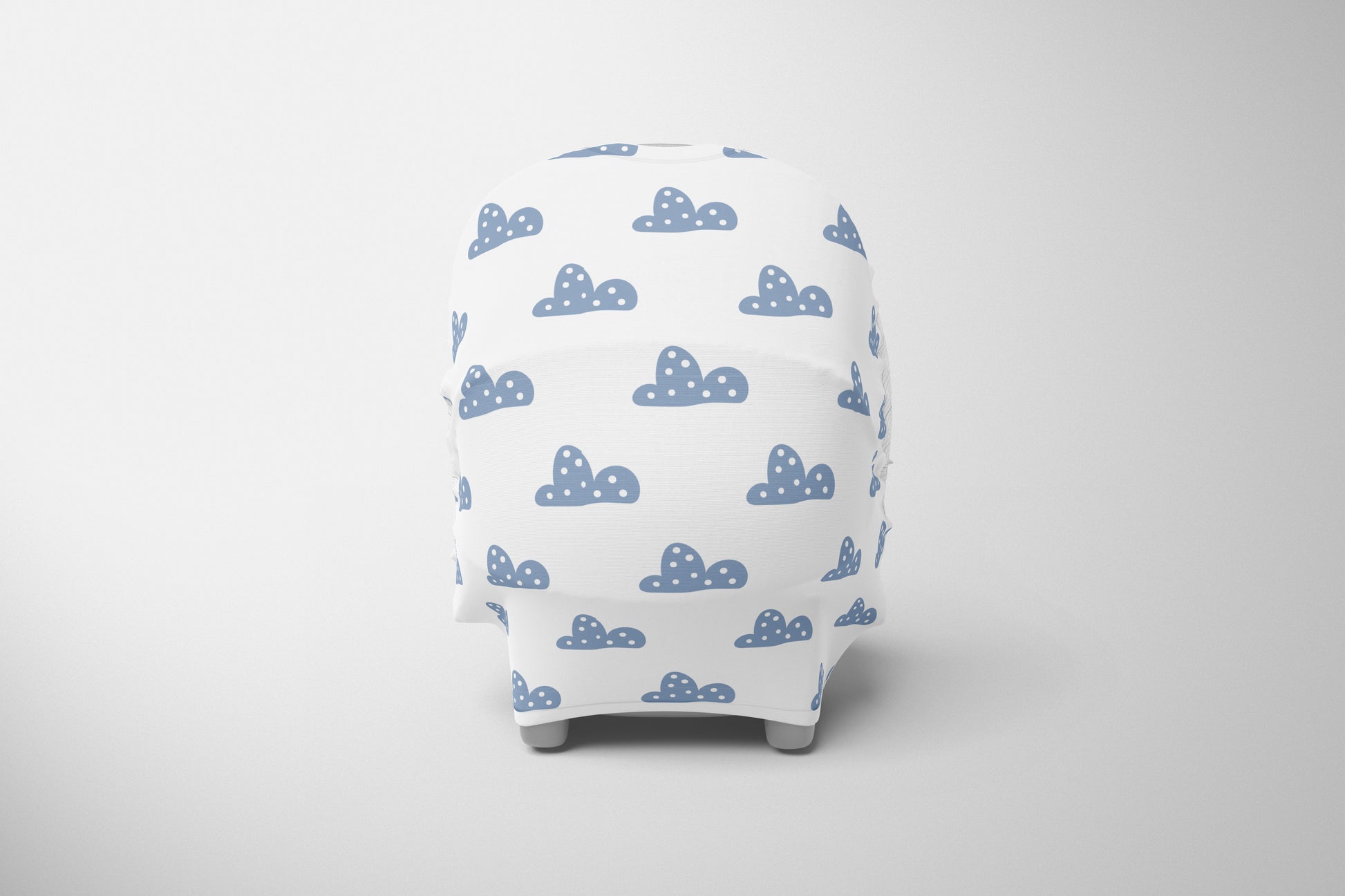 Cloud Rainblue Car Chair Cover image 0